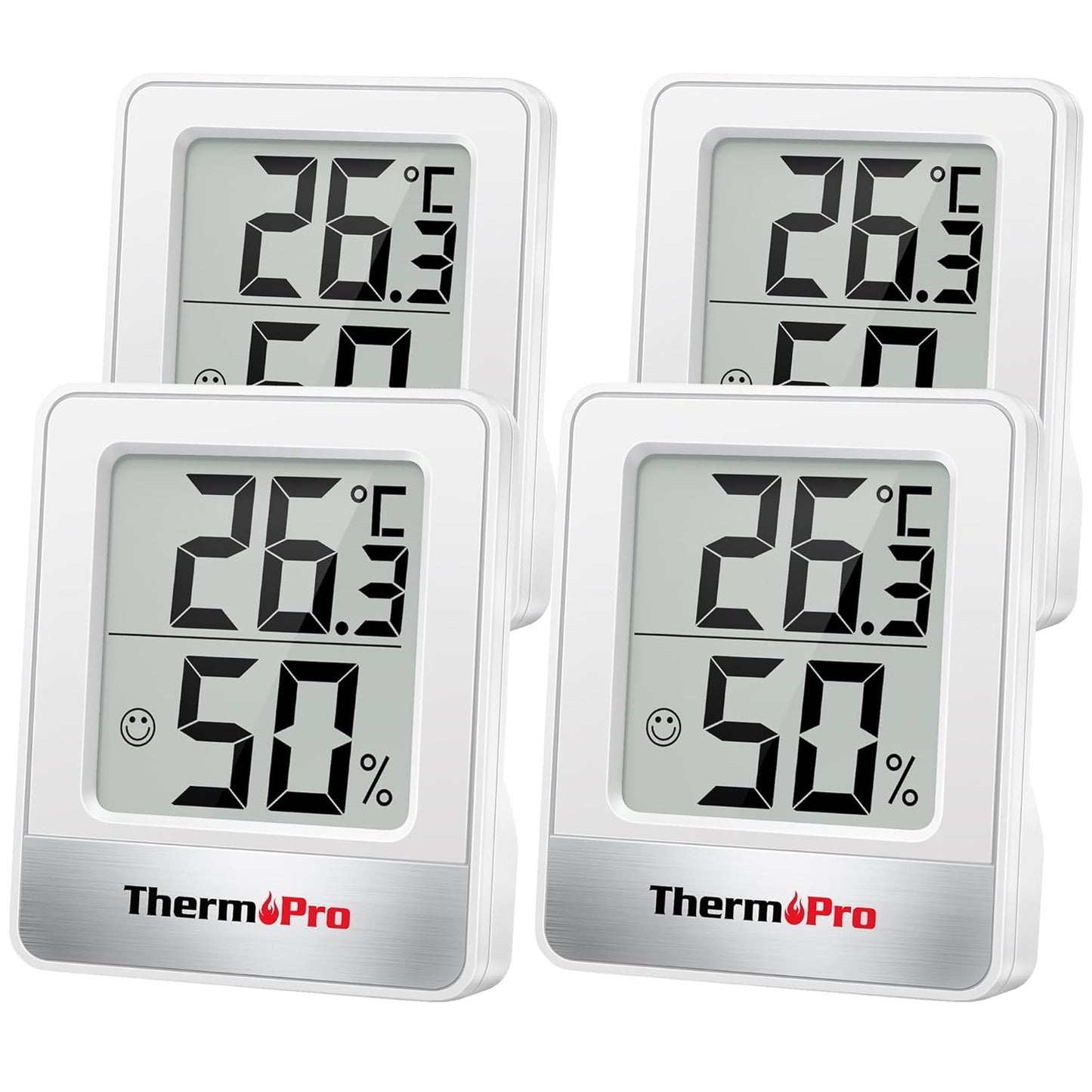 ThermoPro TP49W Mini İç Mekan Dijital Sıcaklık ve Nem Ölçer Termometre