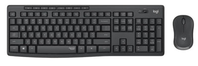 Logitch MK295 Q Türkçe Kablosuz Siyah Klavye Mouse Set