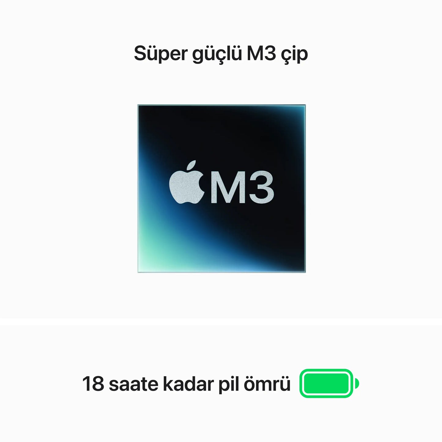 Apple MacBook Air MC9K4TU/A M3 24GB 512SSD 8CPU 10GPU 15.3" 3K MacOS Yıldız Işığı Dizüstü Bilgisayar