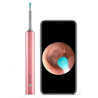 Bebird T5 3mp Kamera 3.5mm Lens Sarjli Wifi Goruntulu Kulak Temizleyici Pembe Renk