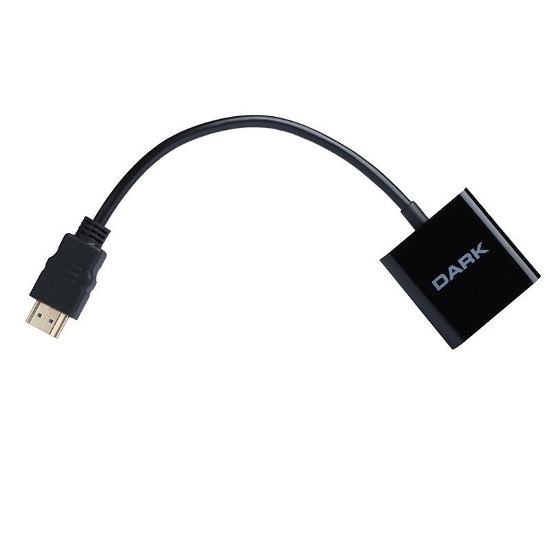 Dark Dk-hd-ahdmixvga4 Hdmi To Vga Digital Analog Monitor Donusturucu