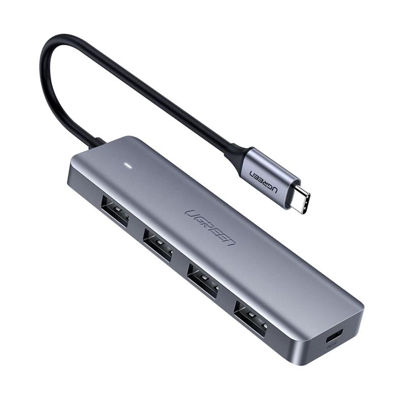 Ugreen Type-c Usb 3.0 4 Port Usb Hub Coklayici Gri 70336