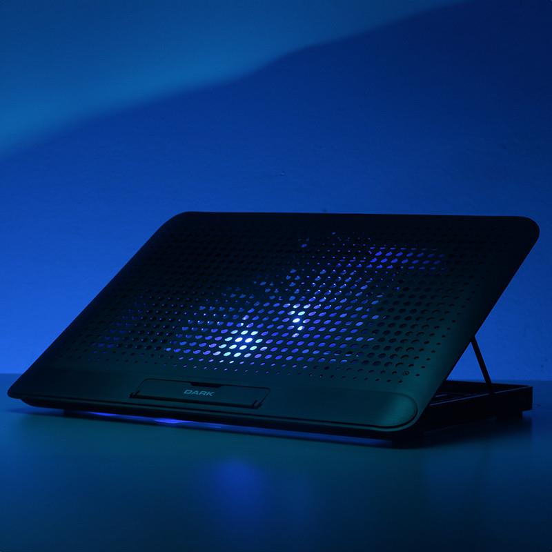 Dark Luna Dkacnblnb 15.4 Yukseklik Ayarli 2xusb Notebook Sogutucu Ve Stand