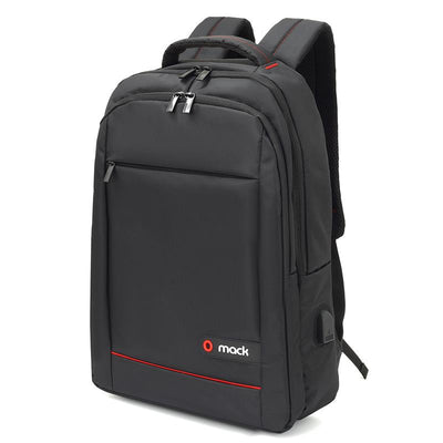 Mack Mcc-006 15.6" Office Usb Girisli Notebook Sirt Cantasi Siyah