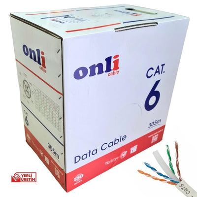 ONLİ CAT6 UTP 305 Metre 24awg Network Kablosu