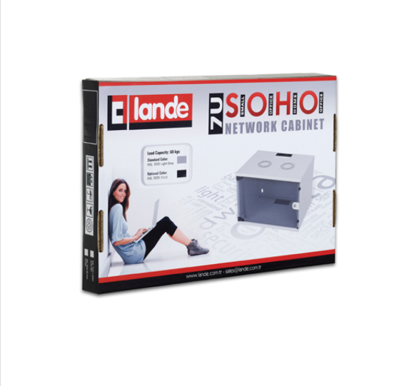 LANDE LN-SH07U5440-LG-A0 7U 54X40 Duvar Tip Boş Beyaz Kabinet ( demonte ürün )