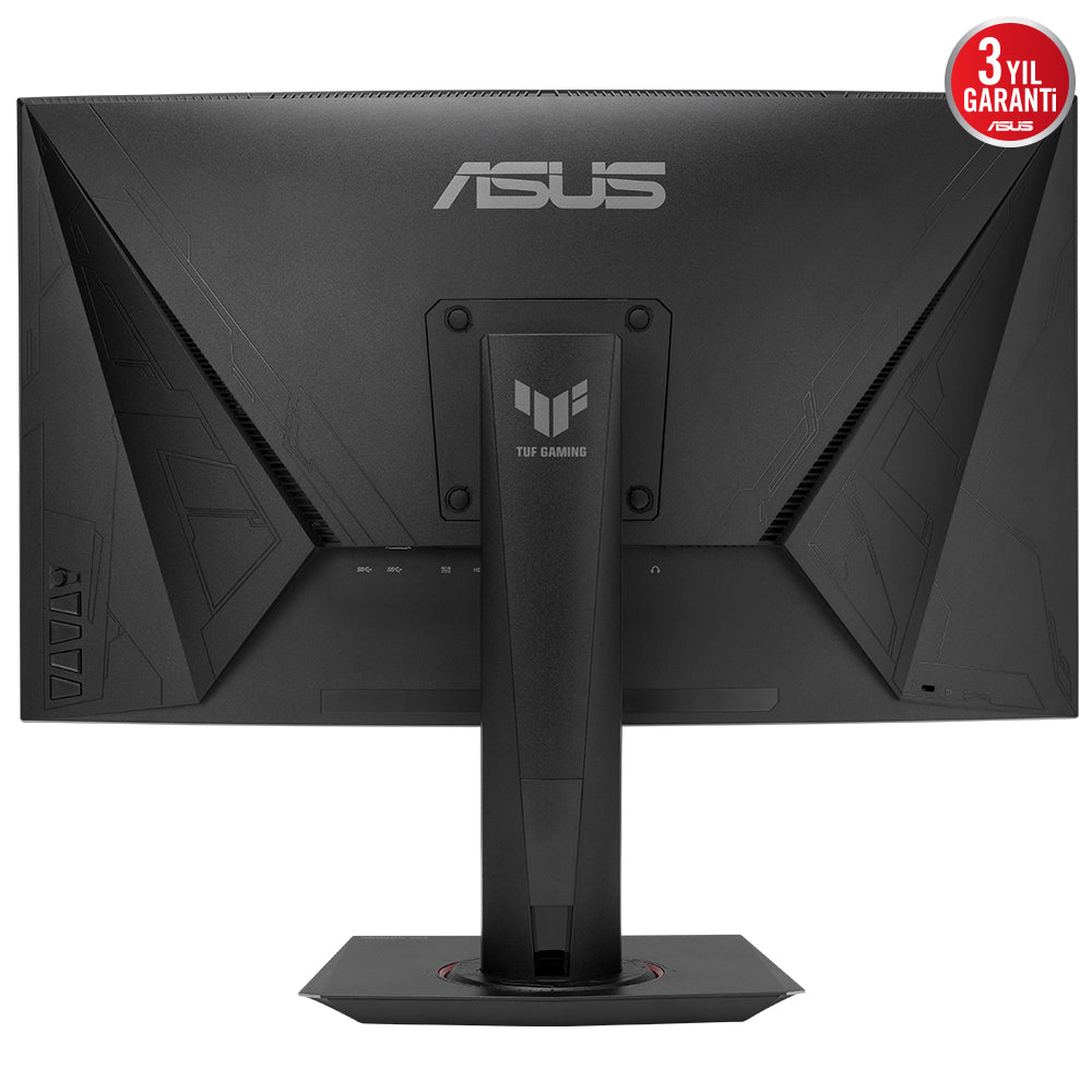 ASUS VG27VQM TUF GAMING 27" Curved (Kavisli) 1ms 240Hz 1920x1080 FullHD HDMI DP USB Multimedya (Vesa) AMD Free-Sync Siya