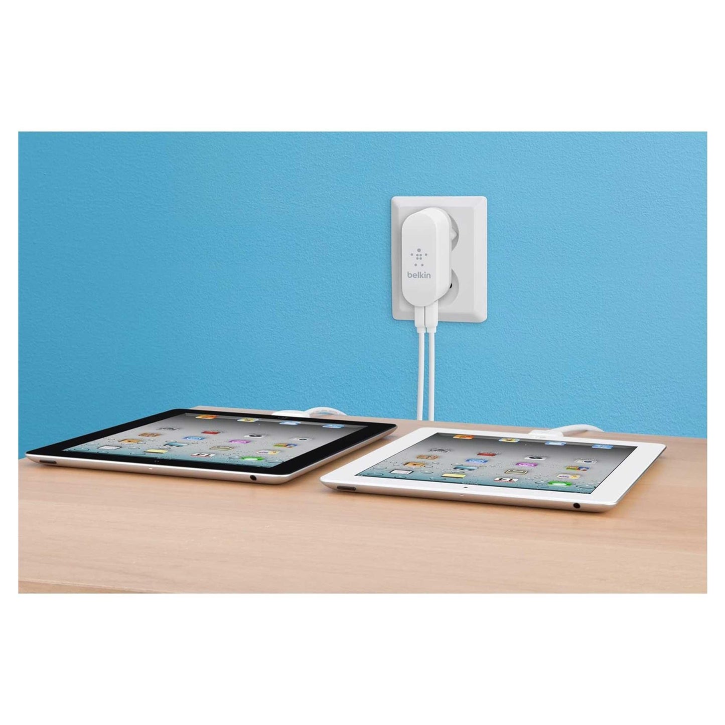 Belkin BLK-F8J003CW04 iPad İphone İkili USB 2100MA Şarj Adaptörü