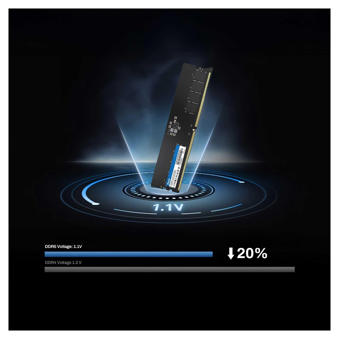 Biwin BD5UD32G56C46 32GB DDR5 5600Mhz 2Rx8 Masaüstü Ram