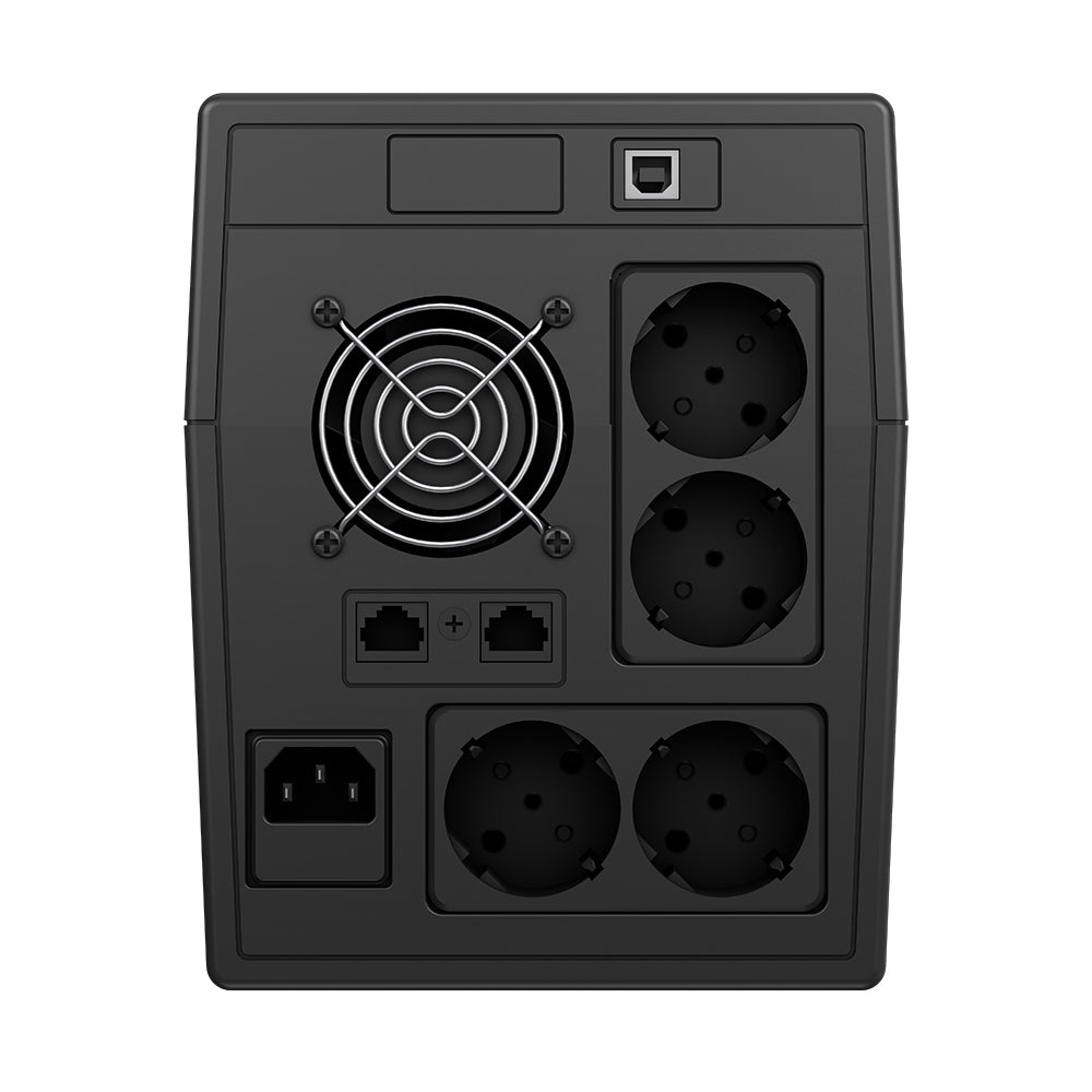 TESCOM LEO 2000 VA (2x12V 9AH Akü) <<UPS Teknolojisi>> 5/10 dk UPS