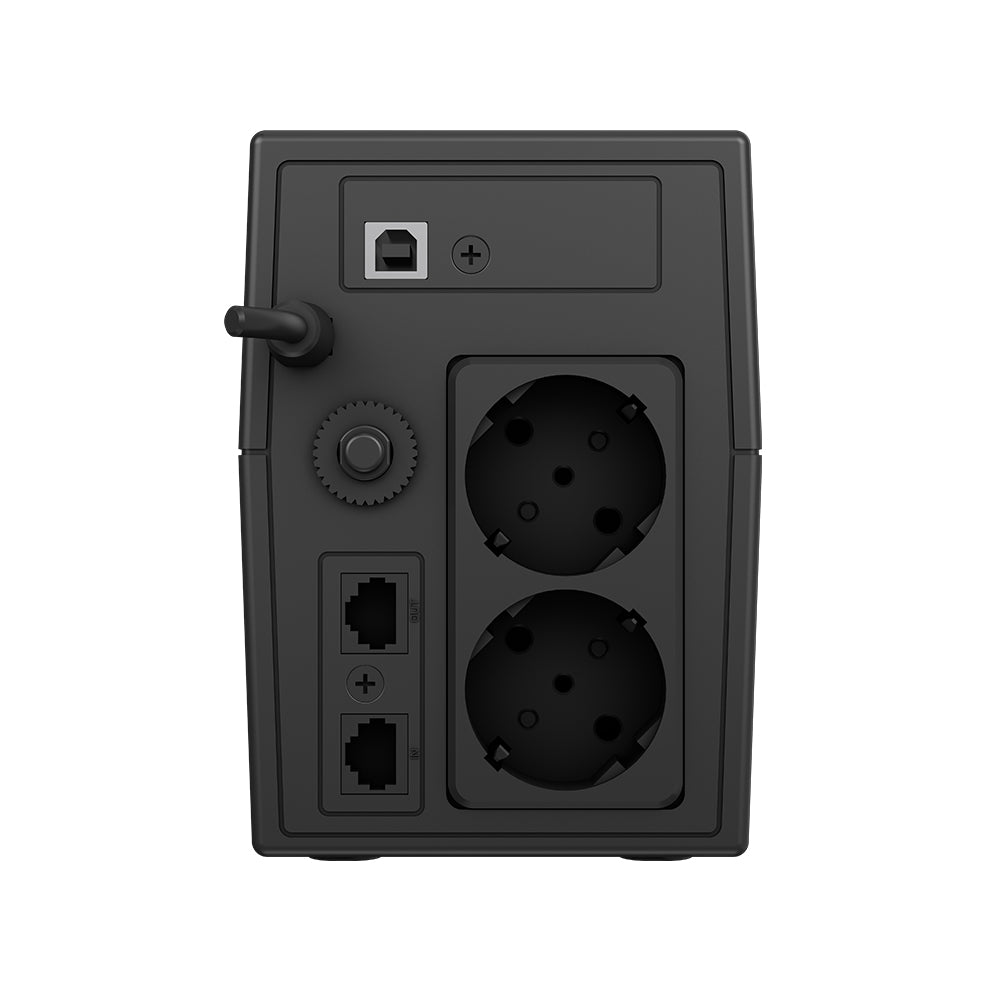 TESCOM LEO 600 VA (1x12V 7AH Akü) Line Interactive 5/10 dk UPS