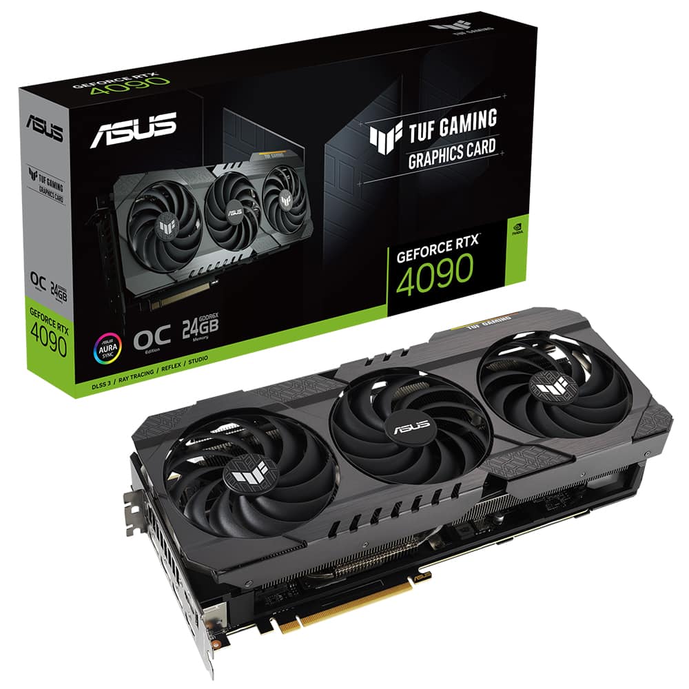ASUS TUF-RTX4090-O24G-OG-GAMING 24GB Geforce RTX4090 GDDR6X 384bit 2xHDMI 3xDP 16x Ekran Kartı (ARGB)
