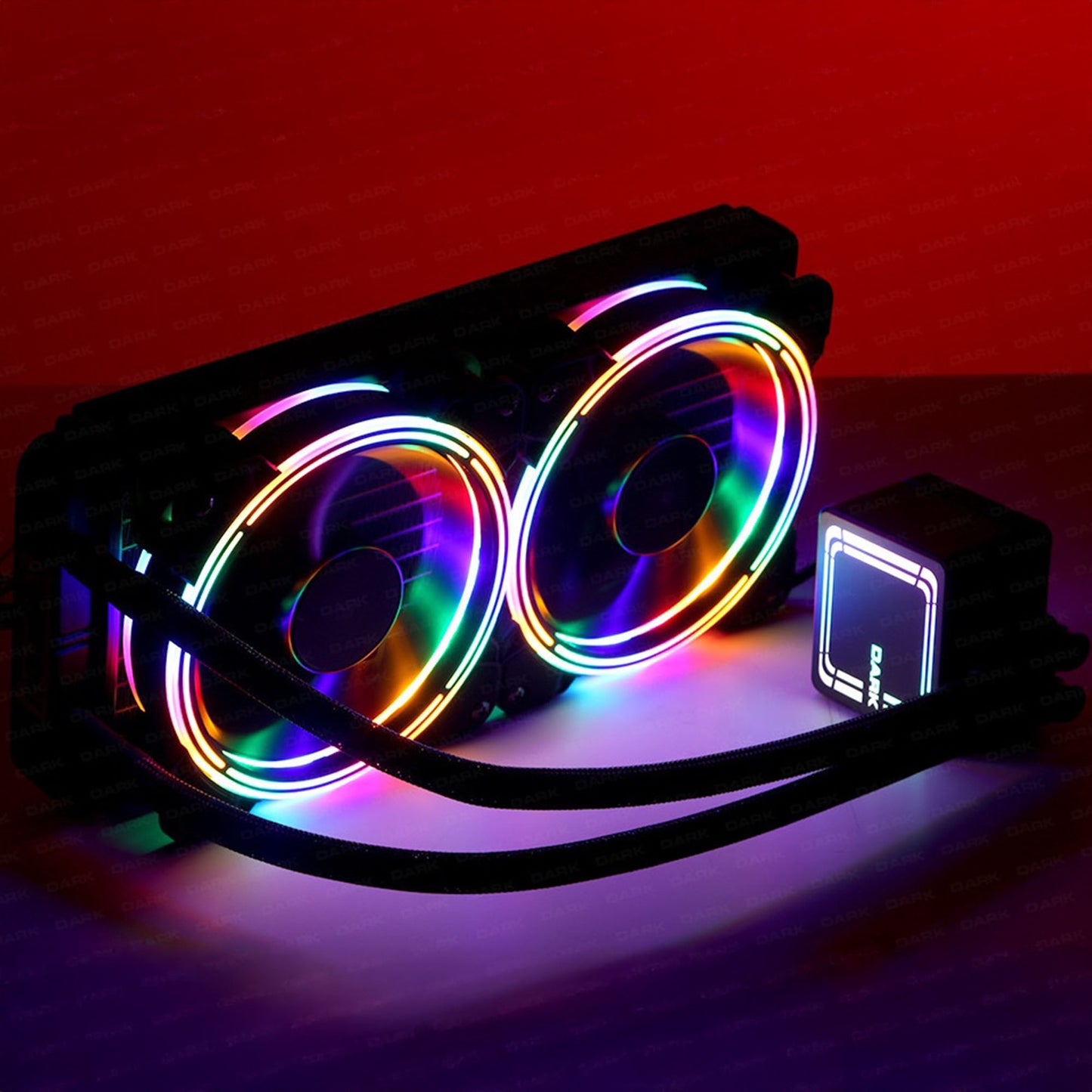 DARK DKCCW246 AquaForce W246 1700/1200/1150/1155/AM5/AM4 240 mm Fixed RGB LEDli Sıvı Soğutma
