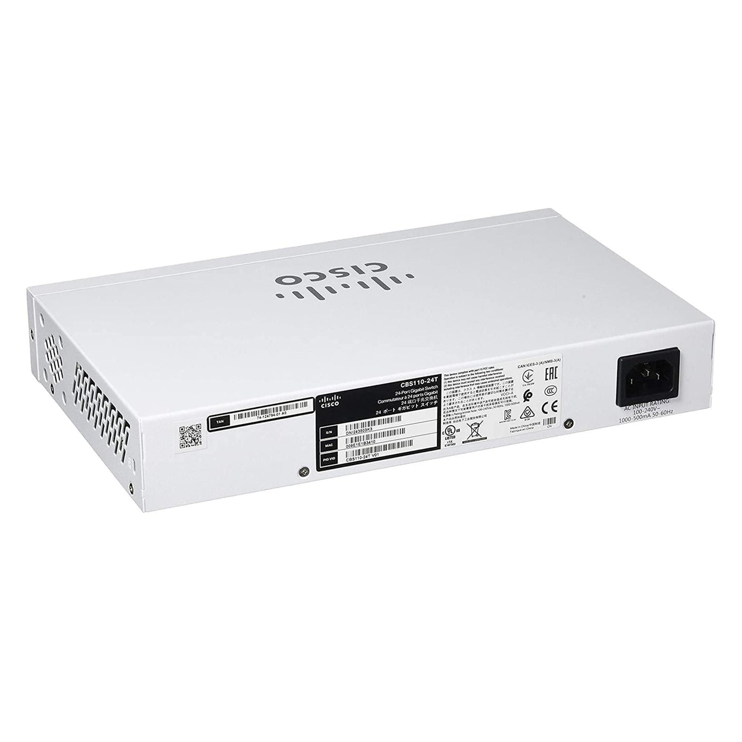 Cisco Business CBS110-24T 24-port Gigabit Ethernet Switch