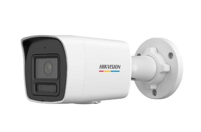 HIKVISION DS-2CD1047G2H-LIUF 1/3'' Cmos Sensör 4MP 2.8mm Smart Hybrid Light POE Sesli ColorVu Bullet IP Güvenlik Kamera