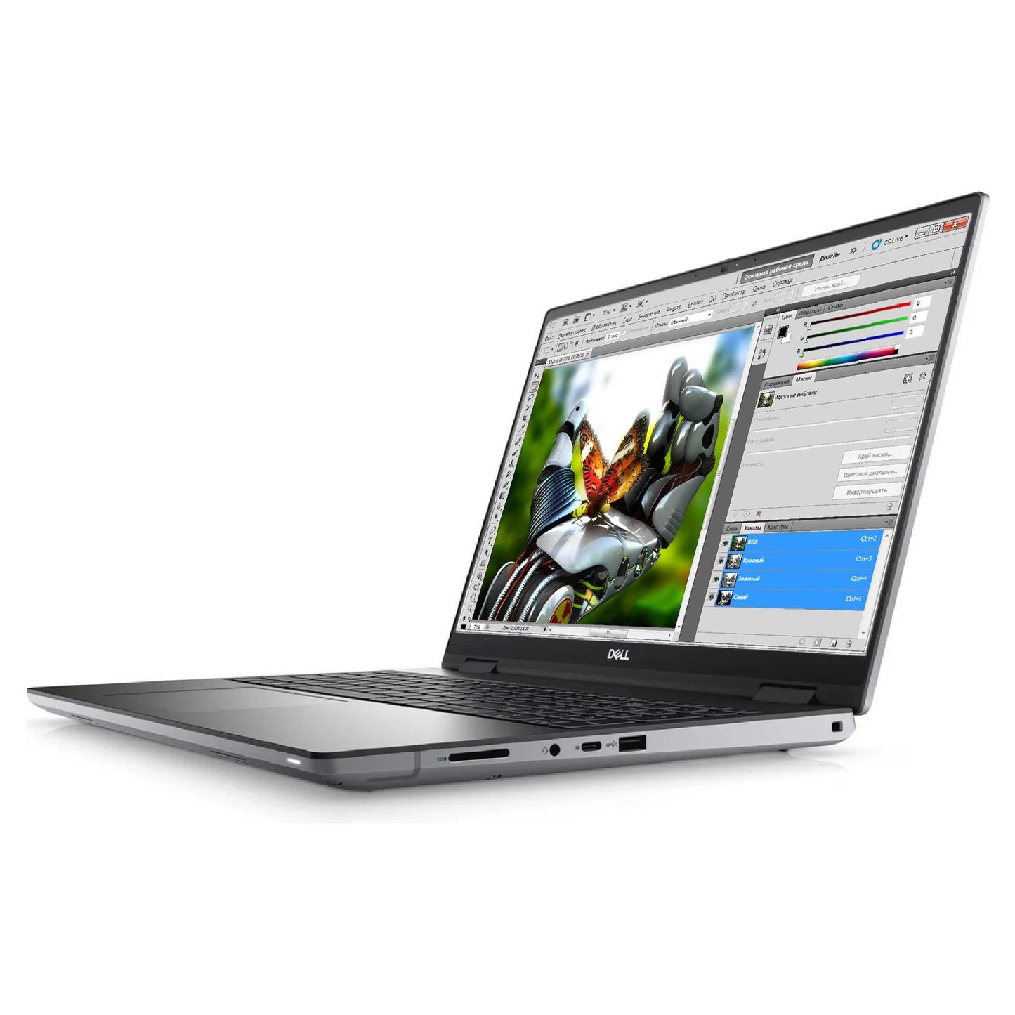 Dell Precision M7780 TKNM7780CTOFHD i9-13950HX RTX3500 17.3" FullHD Taşınabilir iş istasyonu