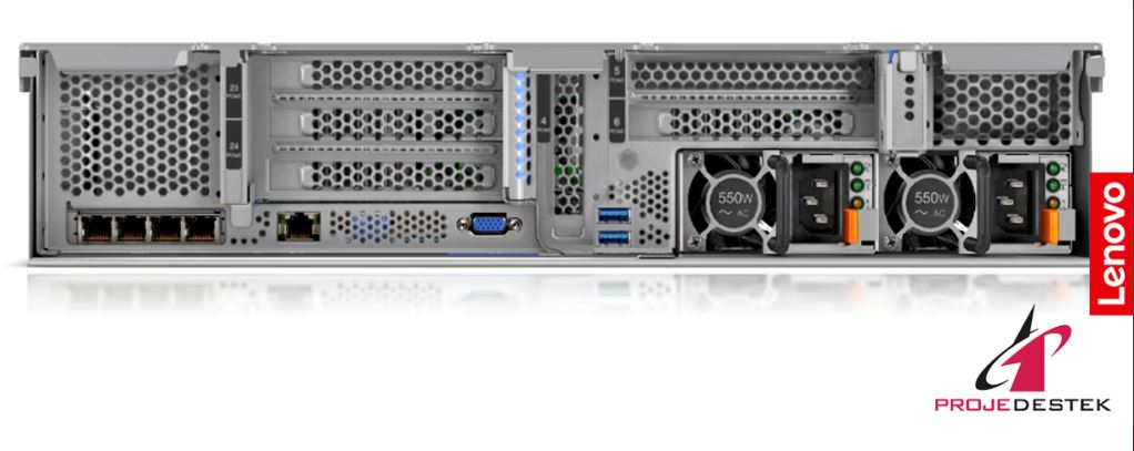 LENOVO 7X06A0PSEA SR650 SILVER 4210R 10C 2.4GHz 1x32GB 0GB 2U RACK 1x750W Titanium Server