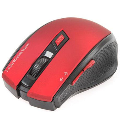 EVEREST SMW-777 USB Kablosuz 2.4Ghz Kırmızı Mouse