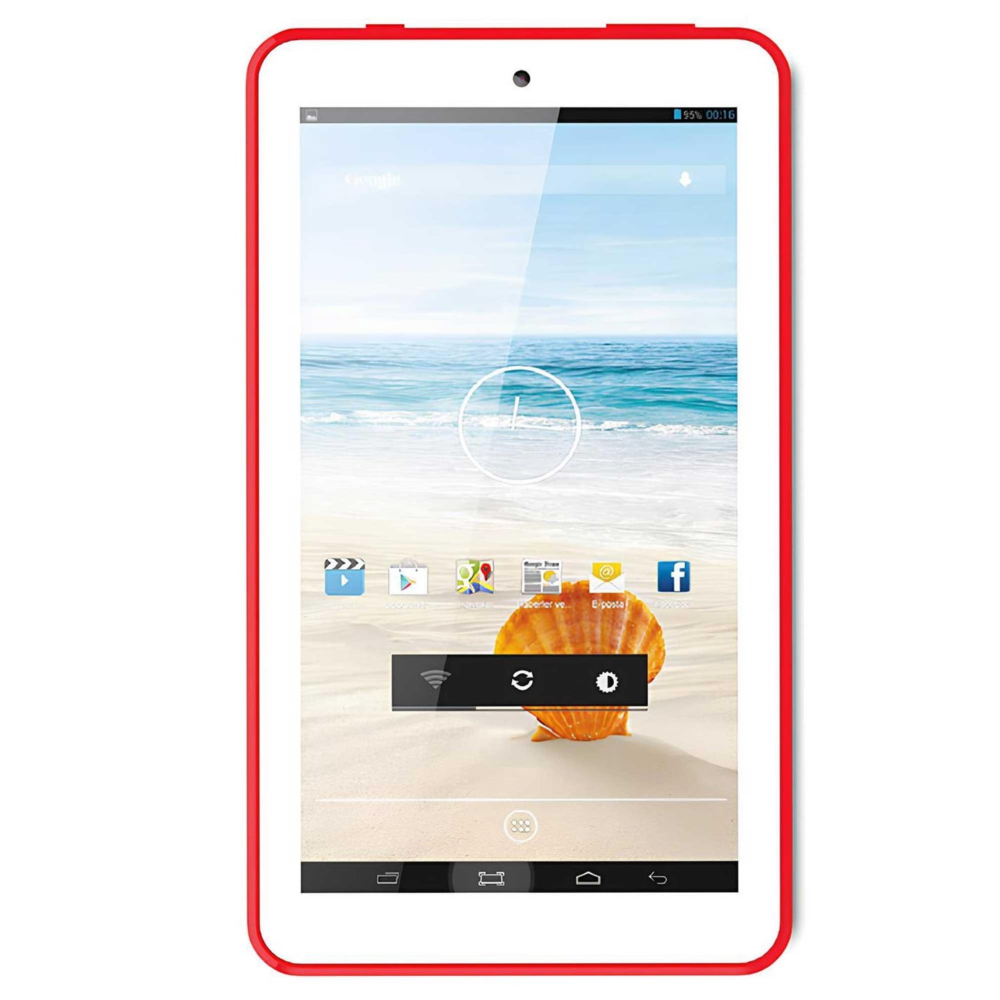 Everest Everpad DC-718 1GB 8GB 7" Kırmızı Beyaz Tablet