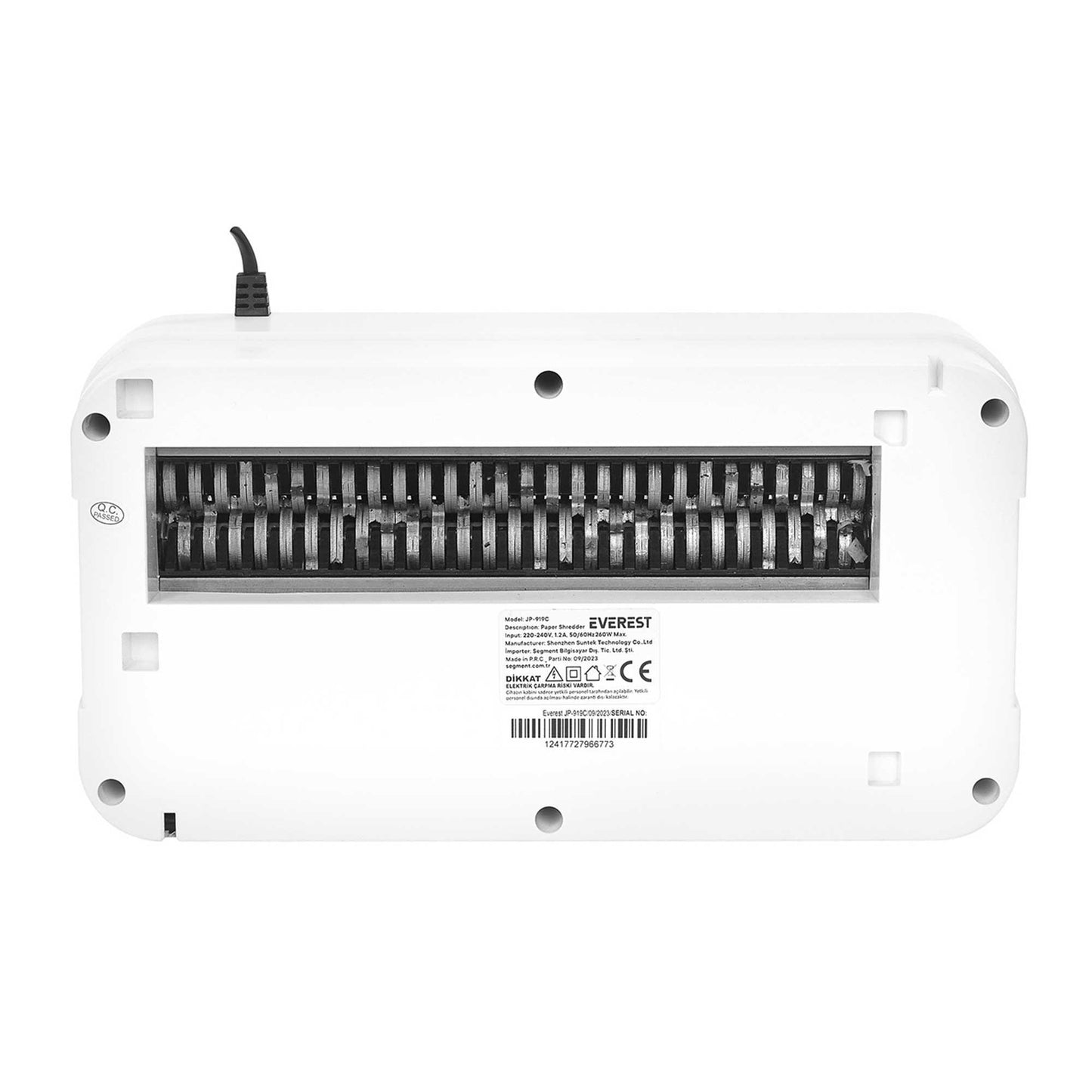 Everest JP-919C Çapraz Kağıt Kesme Makinesi