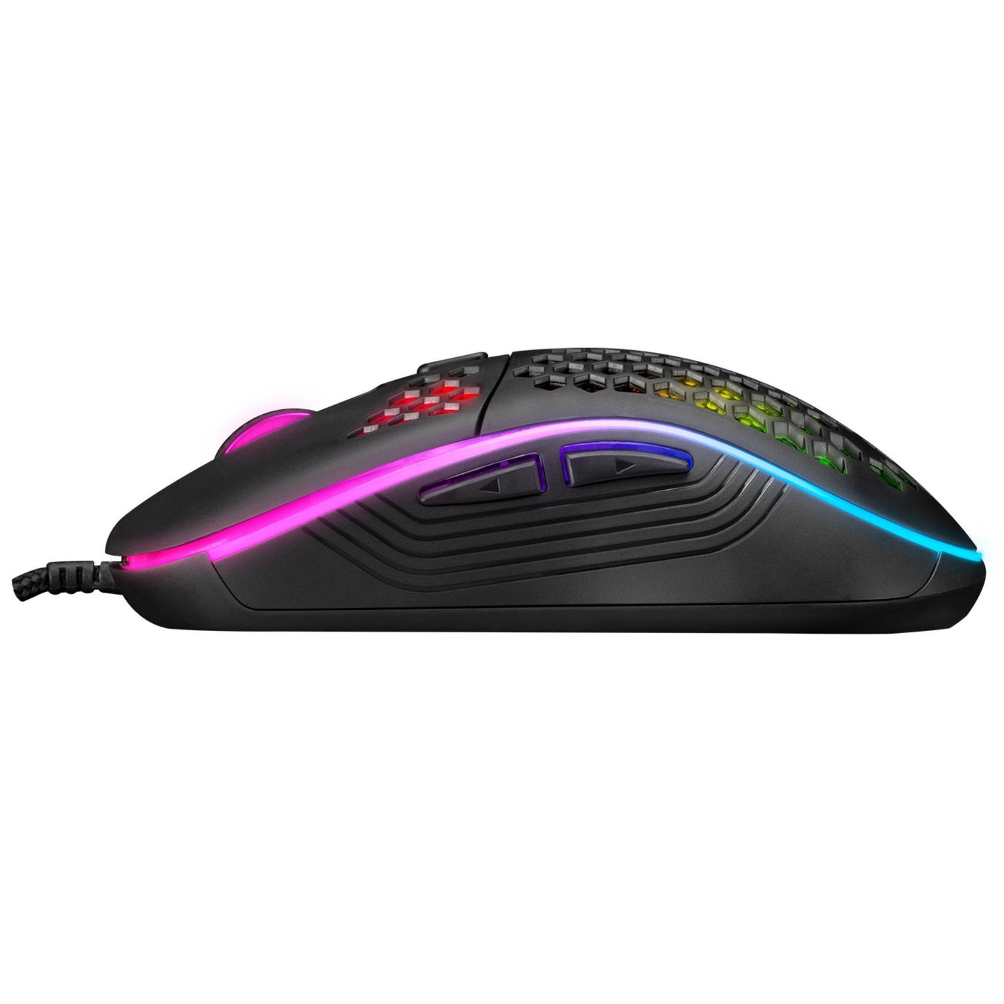 Everest SM-G66 X-HOLE Usb Siyah Optik 8000DPI LED Işıklı Oyuncu Mouse