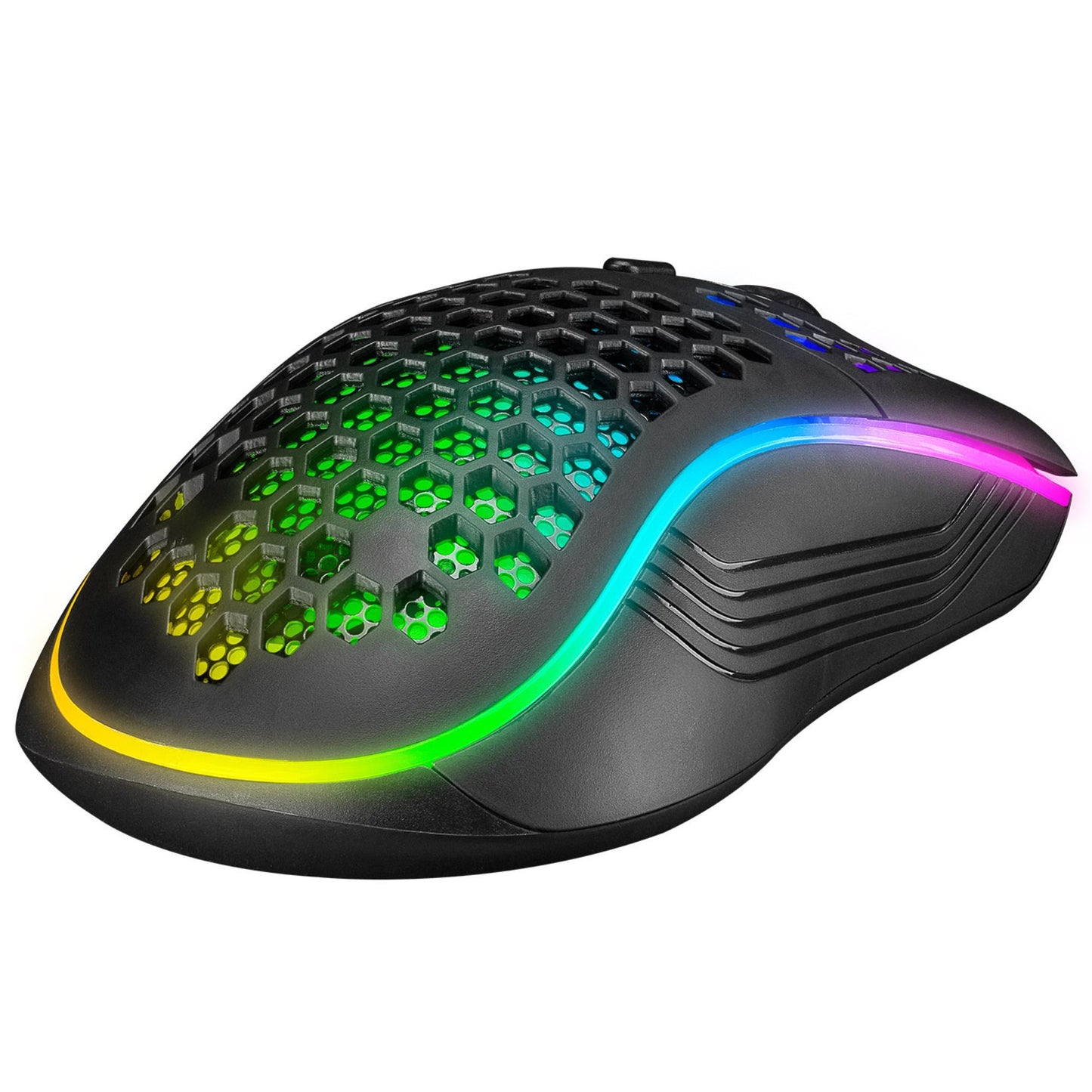 Everest SM-G66 X-HOLE Usb Siyah Optik 8000DPI LED Işıklı Oyuncu Mouse