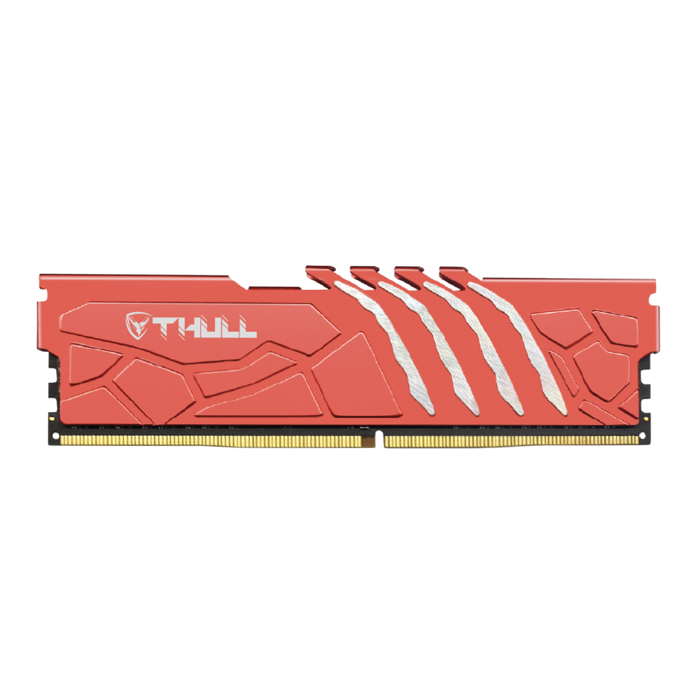 THULL THL-PCVTX57600D5-32G-R 32GB (2x16) DDR5 7200Mhz (Vortex Red Heatsink) PC Bellek