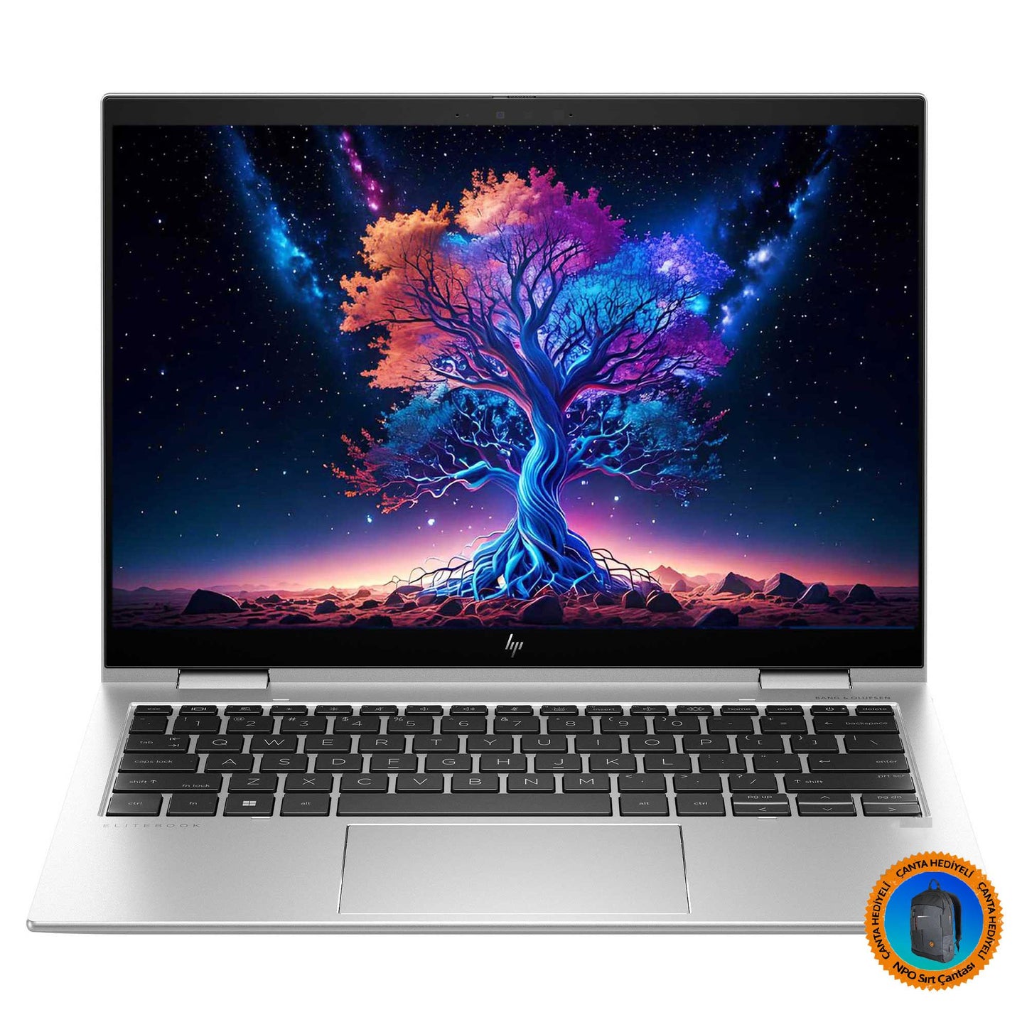 HP Elite x360 1040 G11 9G0G7ET002 Ultra7 155H 16GB 2TBSSD 14" WUXGA Touch W11P Dizüstü Bilgisayar-CNT003