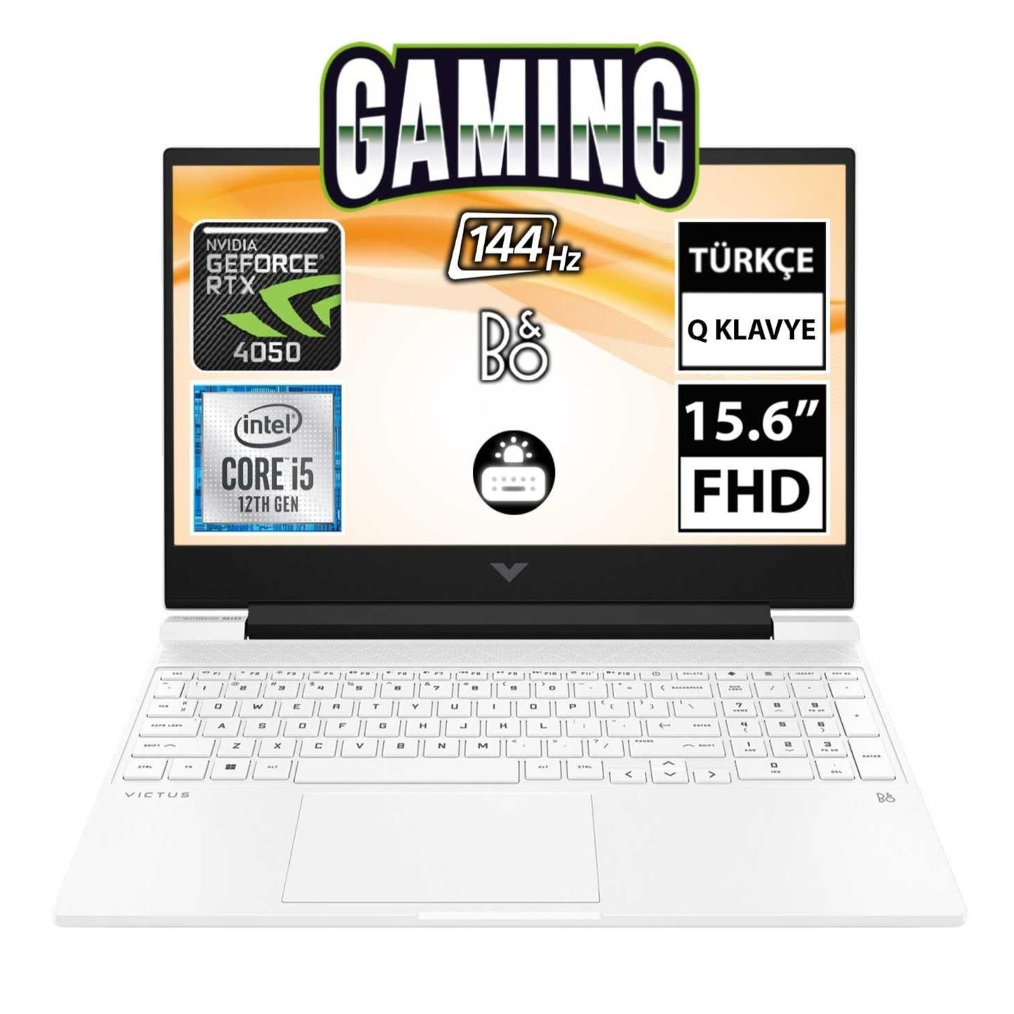 HP Victus 15-FA1032NT 827X0EA i5-12500H RTX4050 15.6" FullHD Dizüstü Bilgisayar