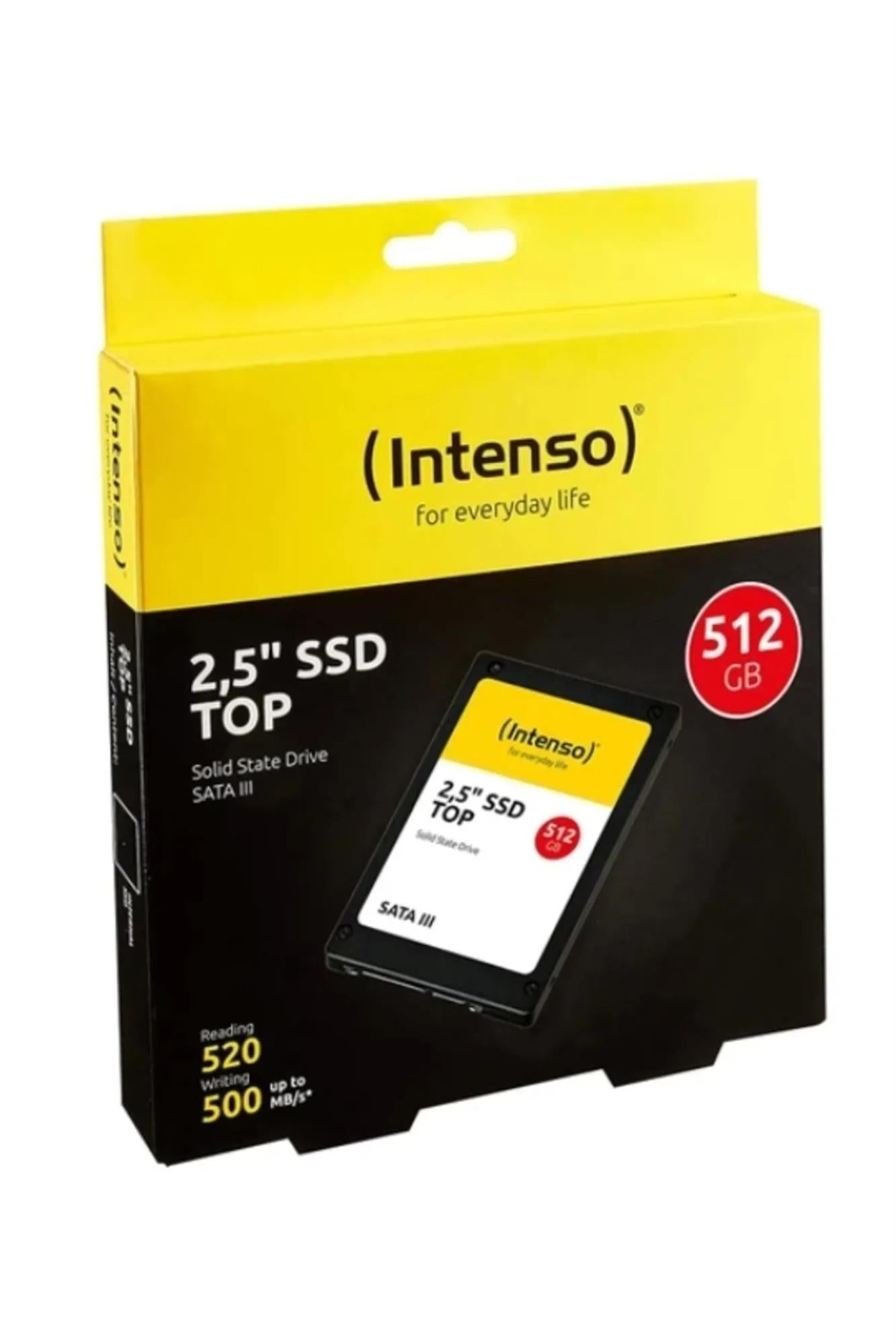 Intenso Top Performance 3812450 512GB 520/500MB/s 2.5¨ SATA 3 SSD Disk