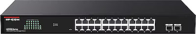 Ip-com G2226f 24 Port Gigabit + 2xsfp Uplink Cloud Yonetilebilir Rackmount Switch