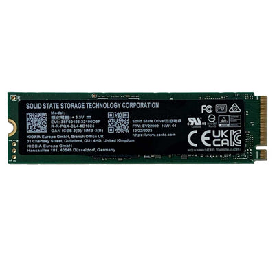 KIOXIA CL4-8D512 512GB 3700/2600MB/s Gen4x4 M.2 22x80 SSD