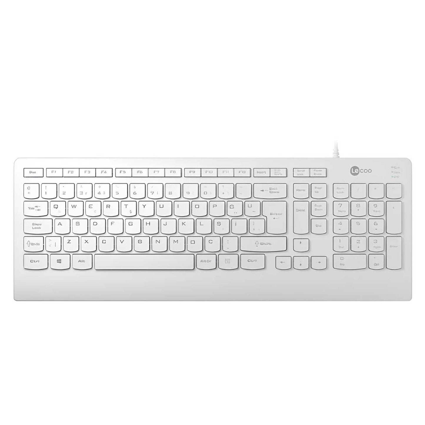 Lenovo Lecoo KB103 Kablolu Siyah Q Türkçe Klavye