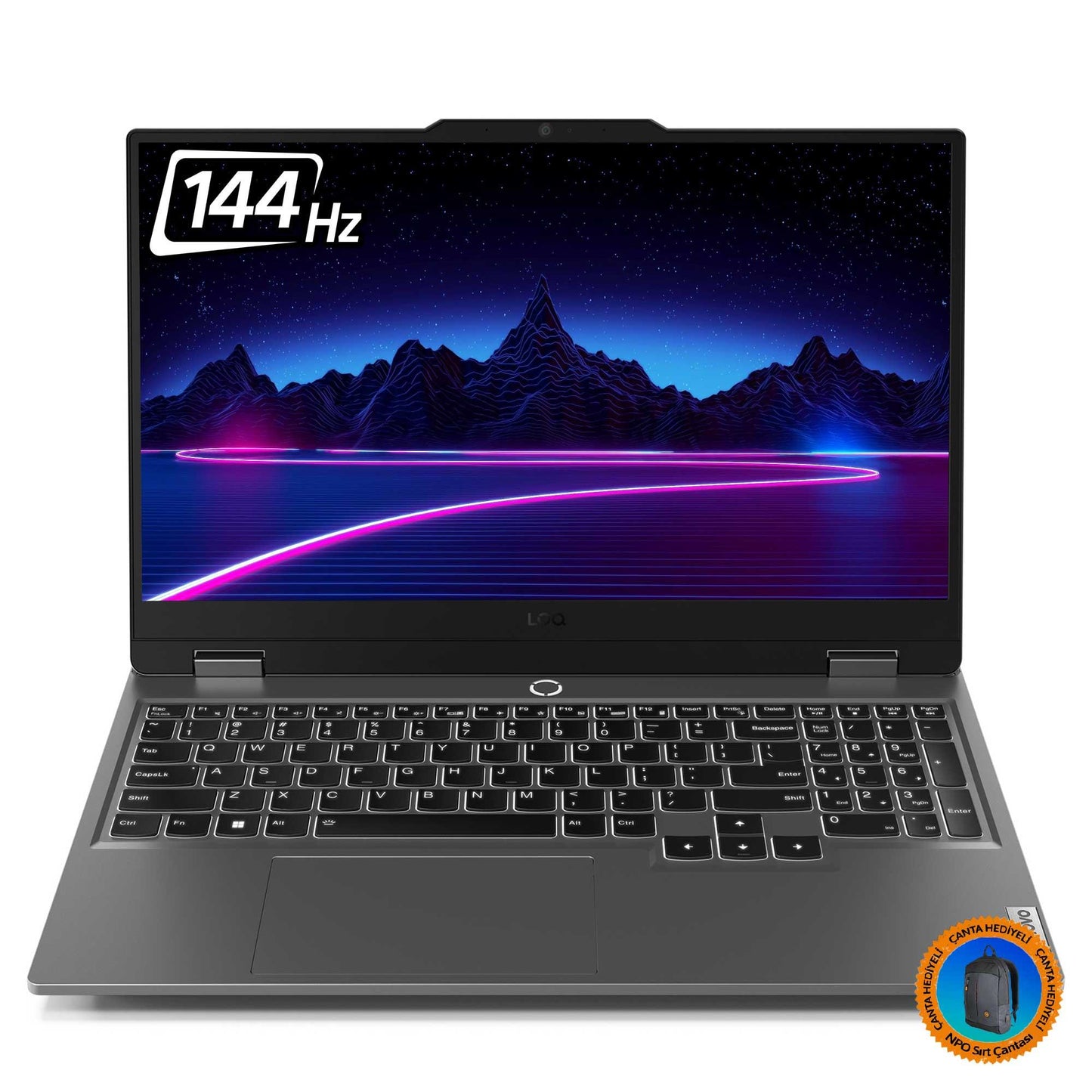 Lenovo LOQ 83GS00PDTR i5-12600HX RTX3050 15.6" FHD Dizüstü Bilgisayar