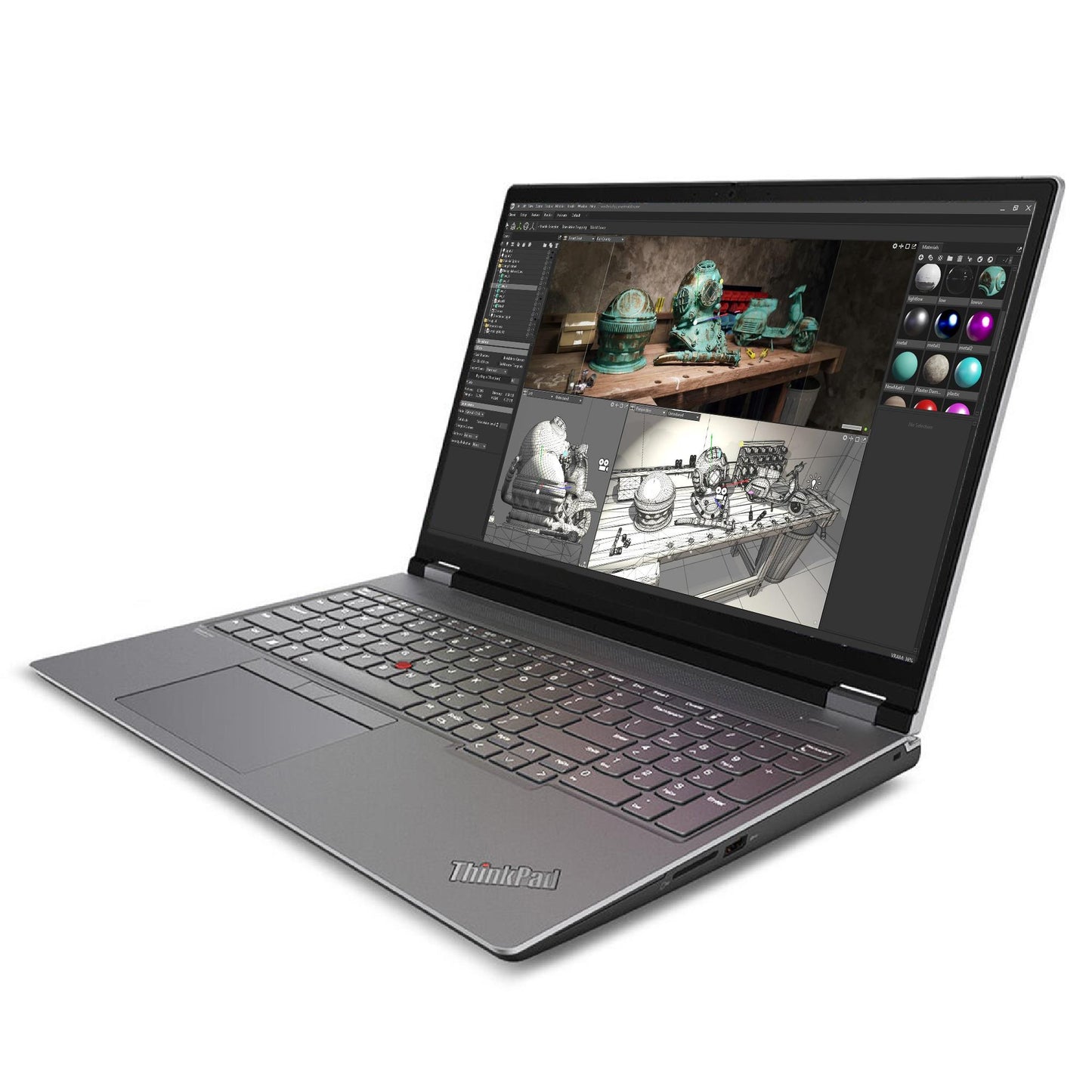 Lenovo ThinkPad P16 21FA0004TX i7-13700HX A1000 16" QHD+ Taşınabilir iş istasyonu