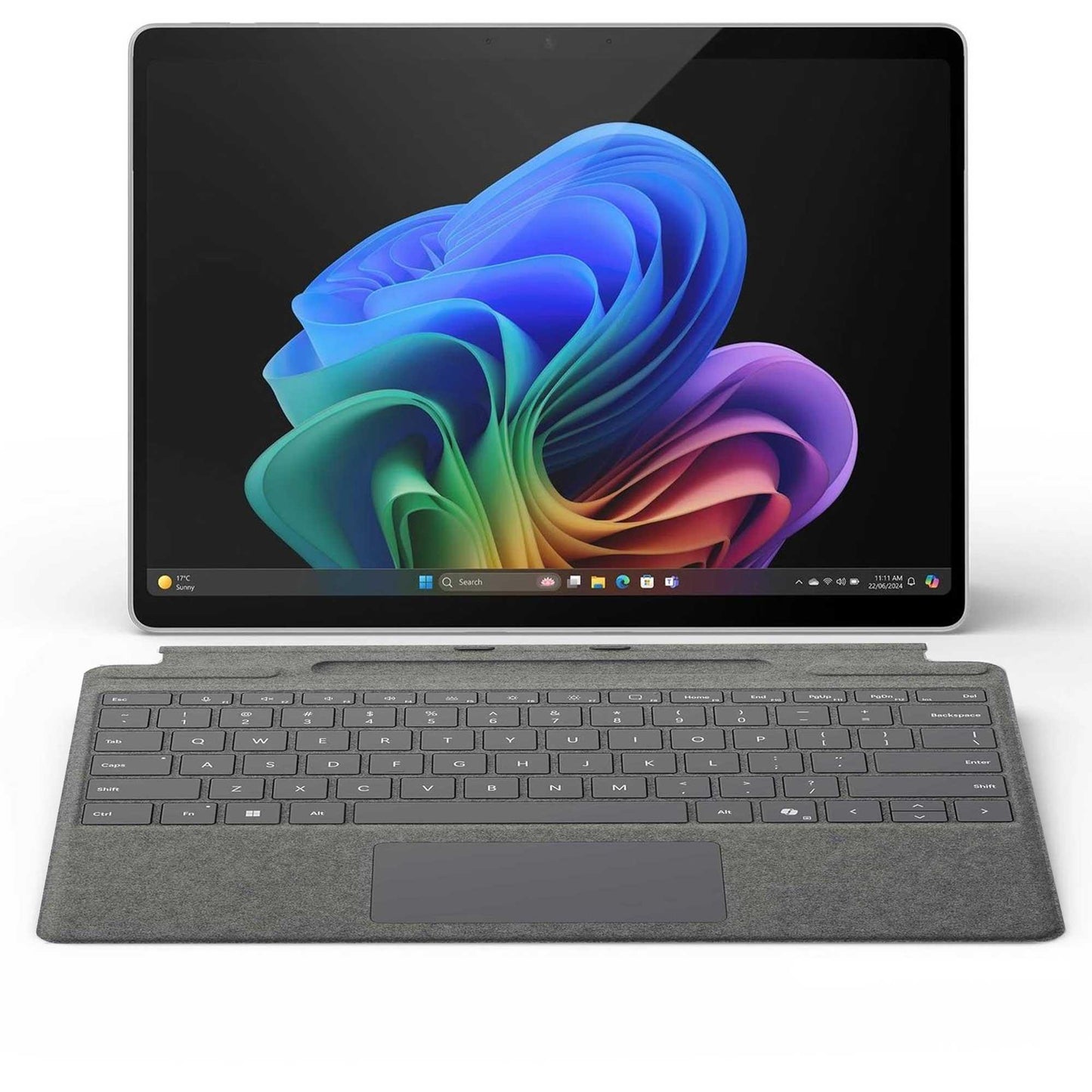 Microsoft Surface Pro ZID-000TT XElite X1E-84-100 32GB 1TBSSD 13" 2K Touch W11H Dizüstü Bilgisayar+Q İngilizce Klavye Gri