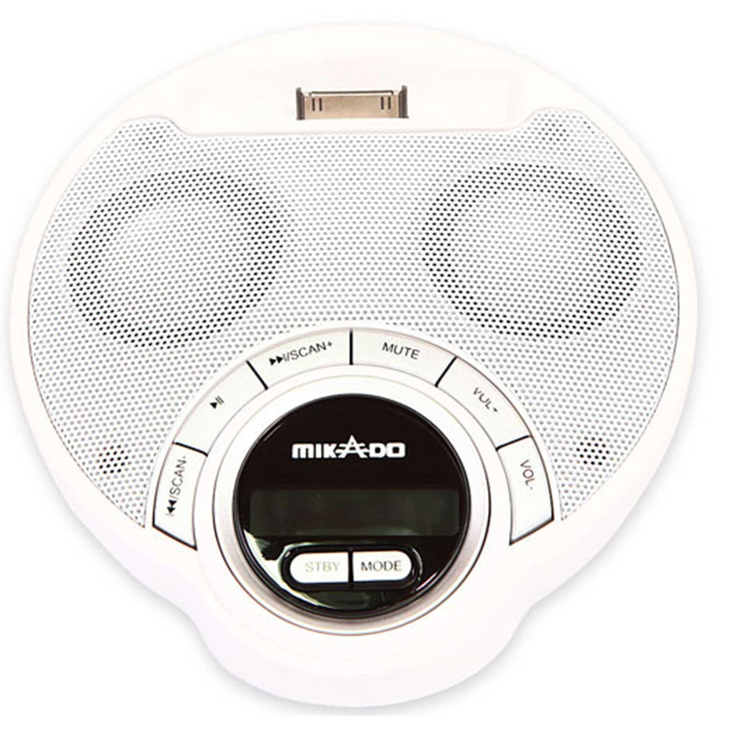 Mikado MD-IP1335 FM Destekli iPhone Beyaz Müzik Kutusu