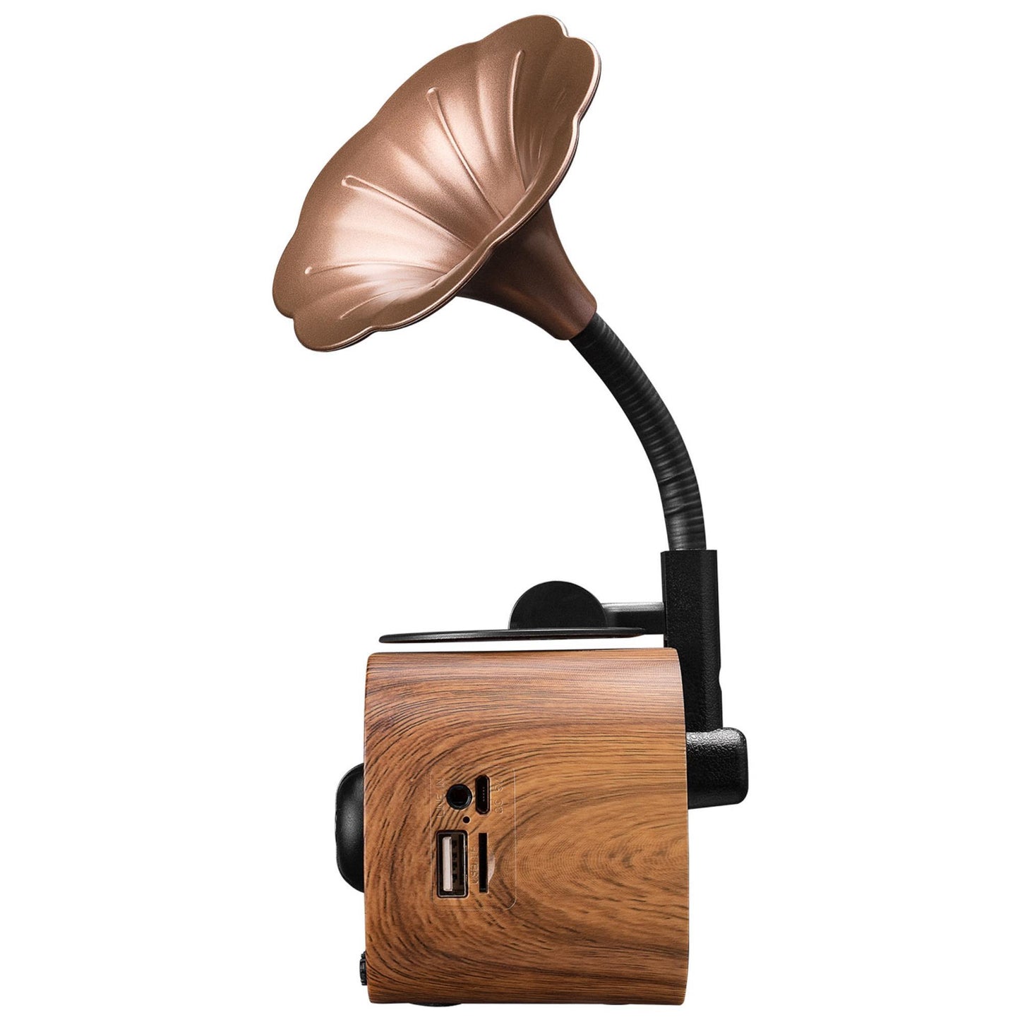 Mikado MN-S19 Ahşap Klasik Retro Gramofon Bluetooth Müzik Kutusu