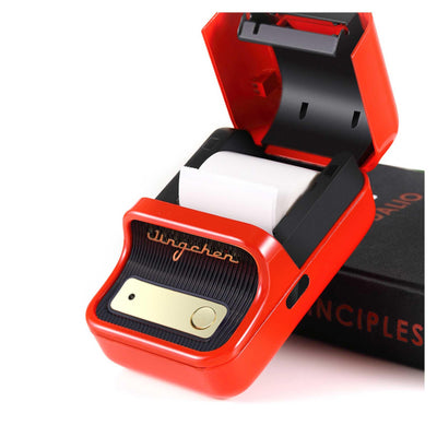NIIMBOT B21S Bluetooth Taşınabilir Termal Etiket Yazıcı-Kırmızı