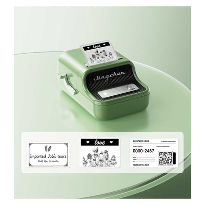 NIIMBOT B21S Bluetooth Taşınabilir Termal Etiket Yazıcı-Yeşil