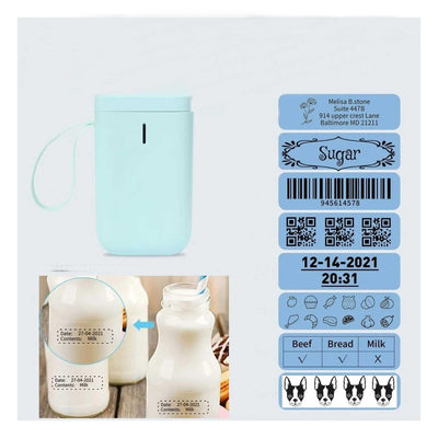 NIIMBOT D11 Bluetooth Taşınabilir Yeşil Termal Etiket Yazıcı