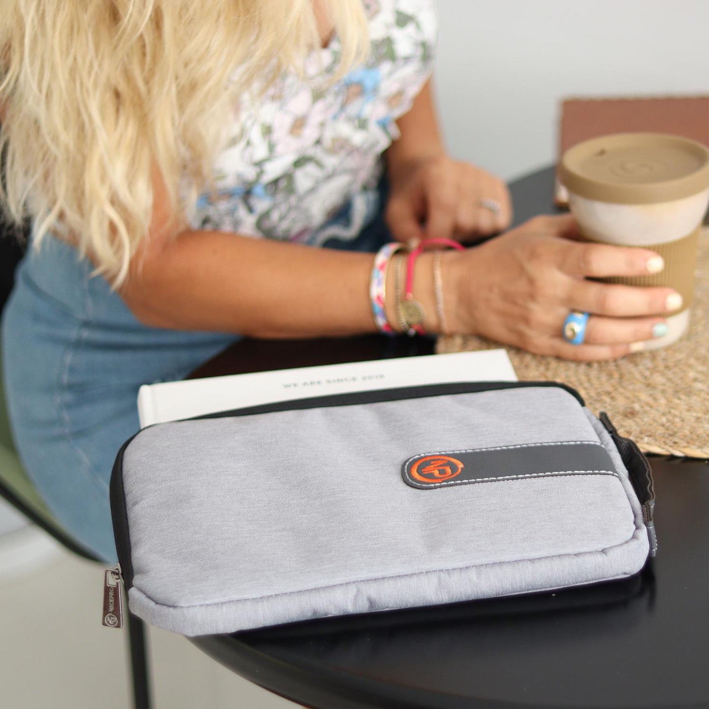 NPO Ace Mini 10" Apple Ipad, Lenovo, Huawei, Samsung Uyumlu Tablet Kılıfı/Çantası-Açık Gri