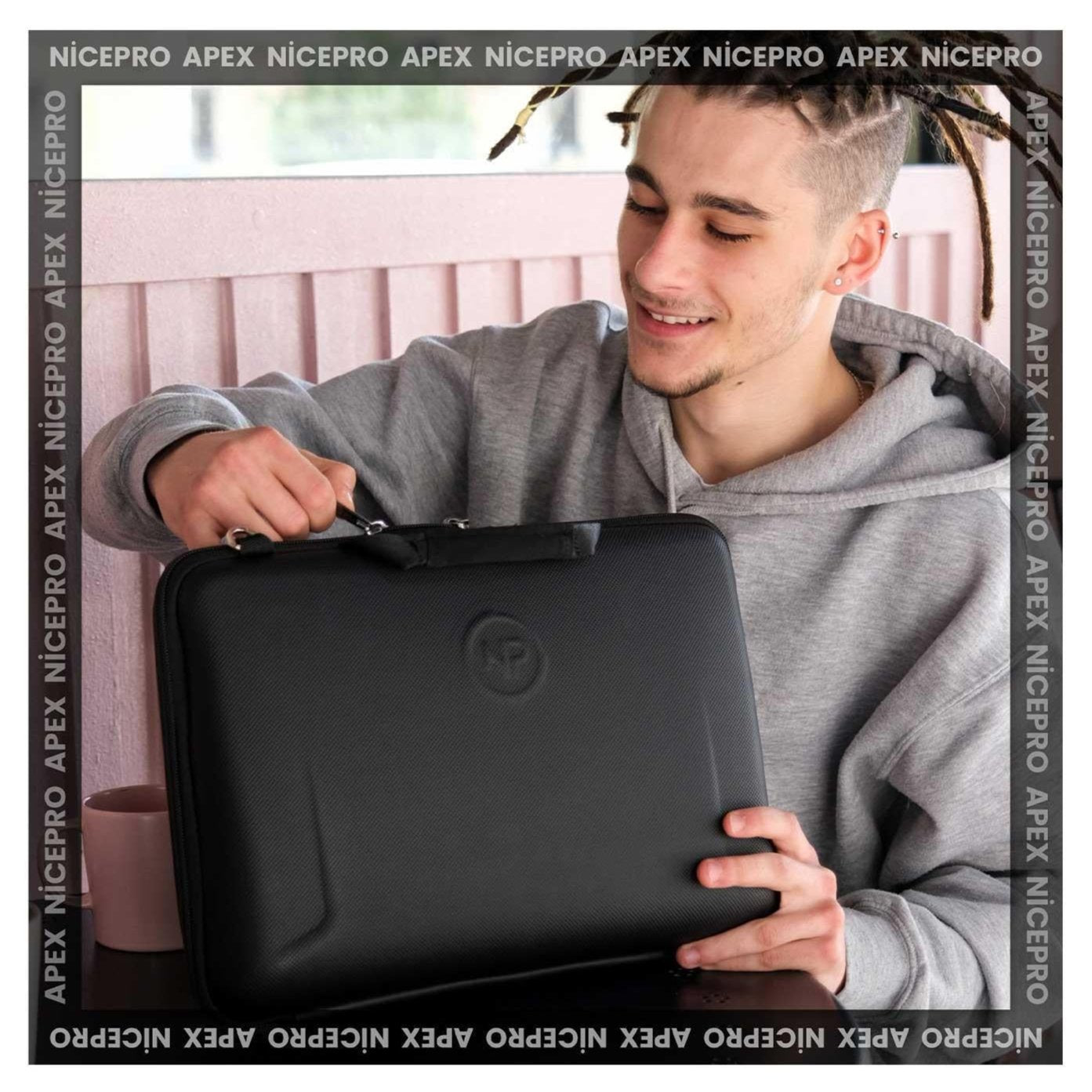 NPO Apex 14" Macbook ve Ipad Uyumlu,Ultra Korumalı ProBag Notebook Çantası-Siyah