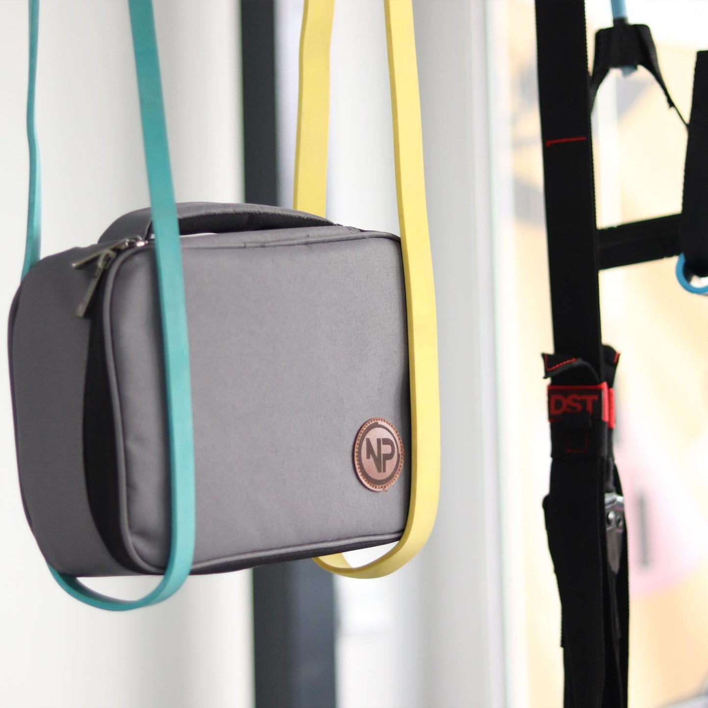 NPO Comfy Kablo, Makyaj, Lens, Mini Drone ve Aksesuar için Ayarlanabilir Çok Amaçlı Çanta-Gri