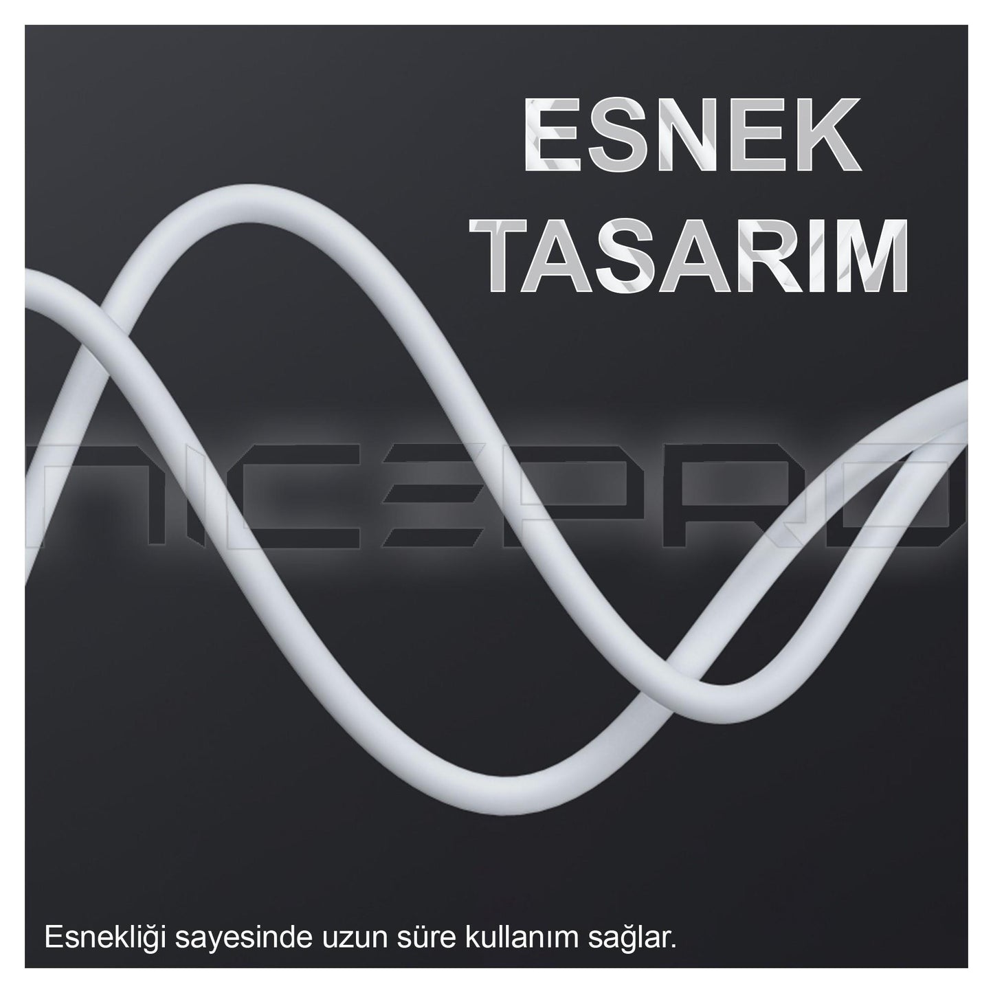 NPO UTL20 45W 2m TPE USB to Lightning Hızlı Şarj ve Data Kablosu (Apple şarj yedeği)
