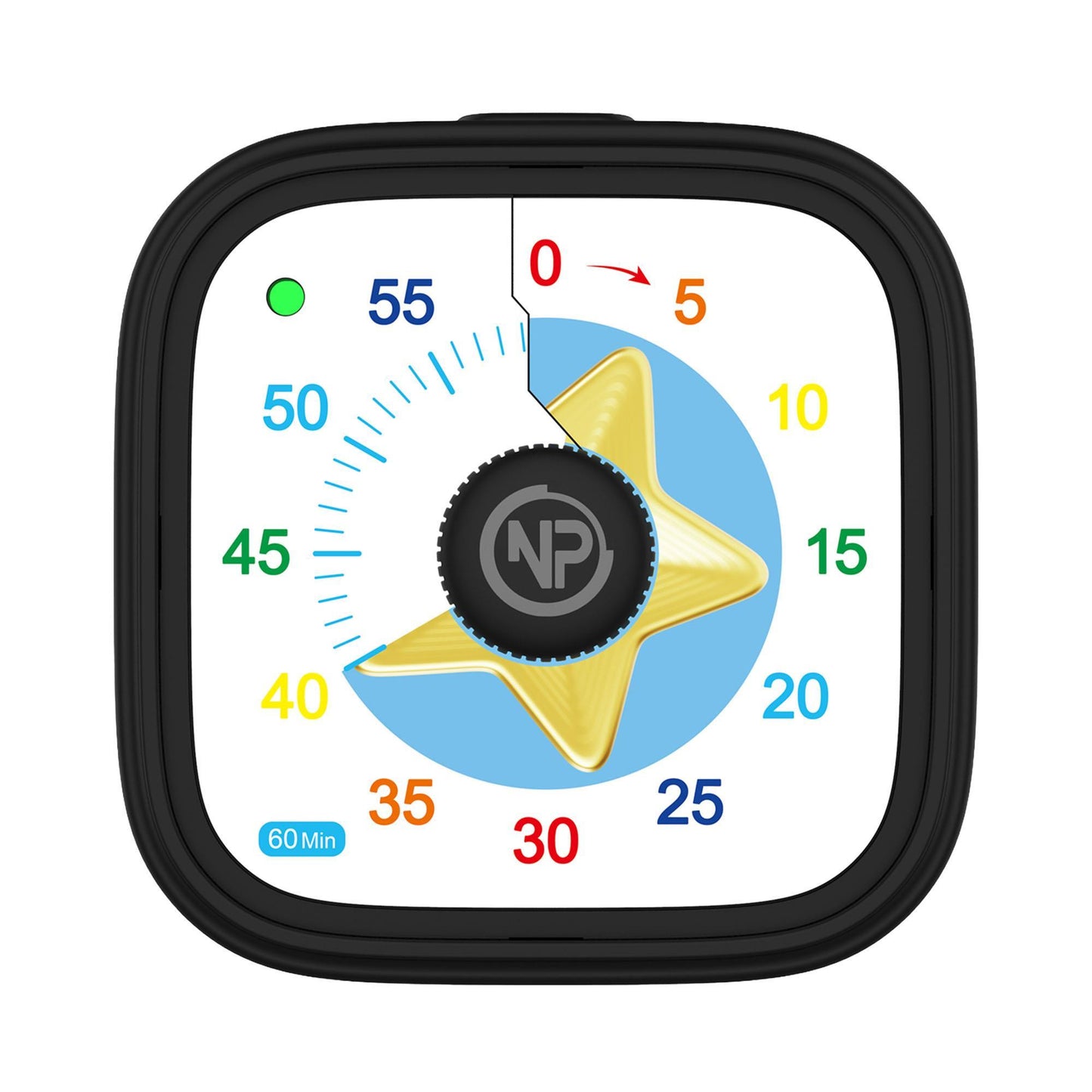 NPO NPT31ST Mutfak,Ders,Yemek için 60dk Analog Alarm Zamanlayıcı,Pomodoro Öğrenci Motivasyon Saati