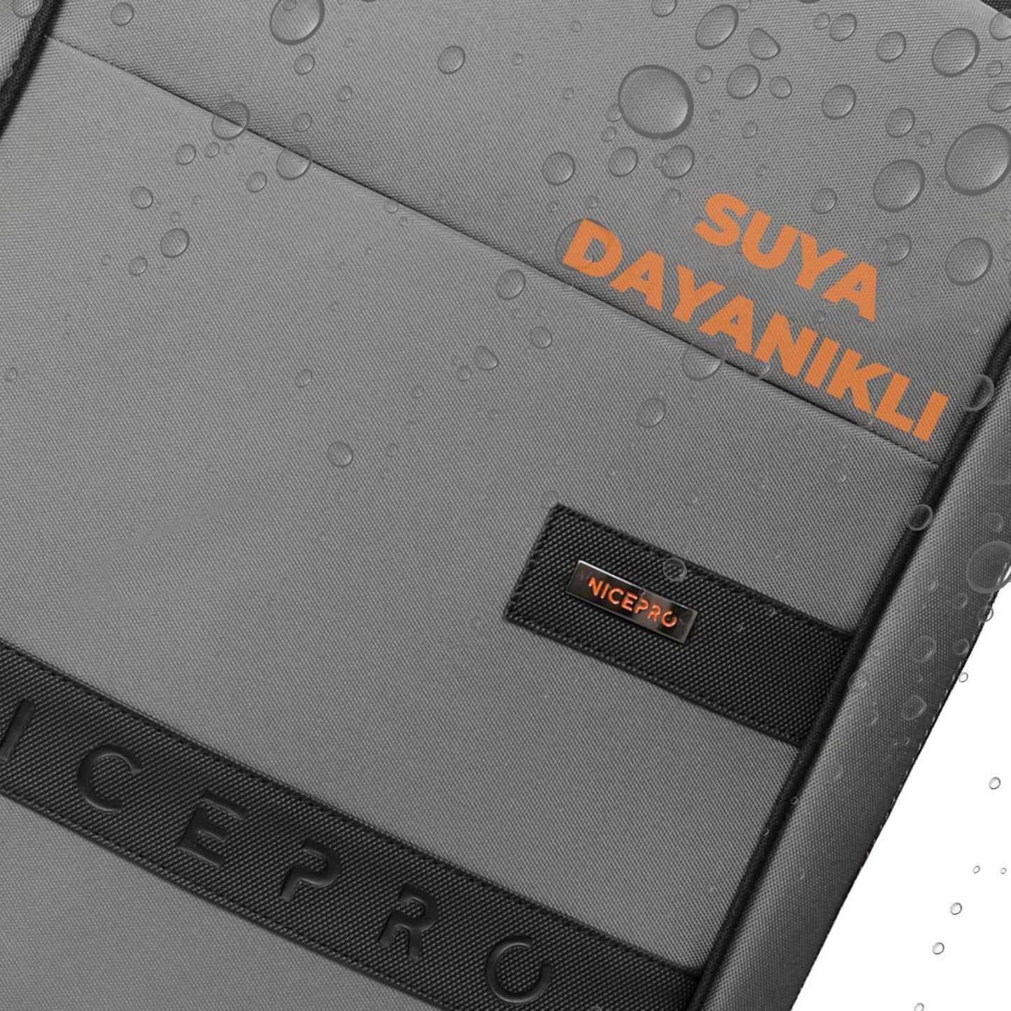 NPO Prestige 16" Smart Notebook Sırt Çantası-Gri