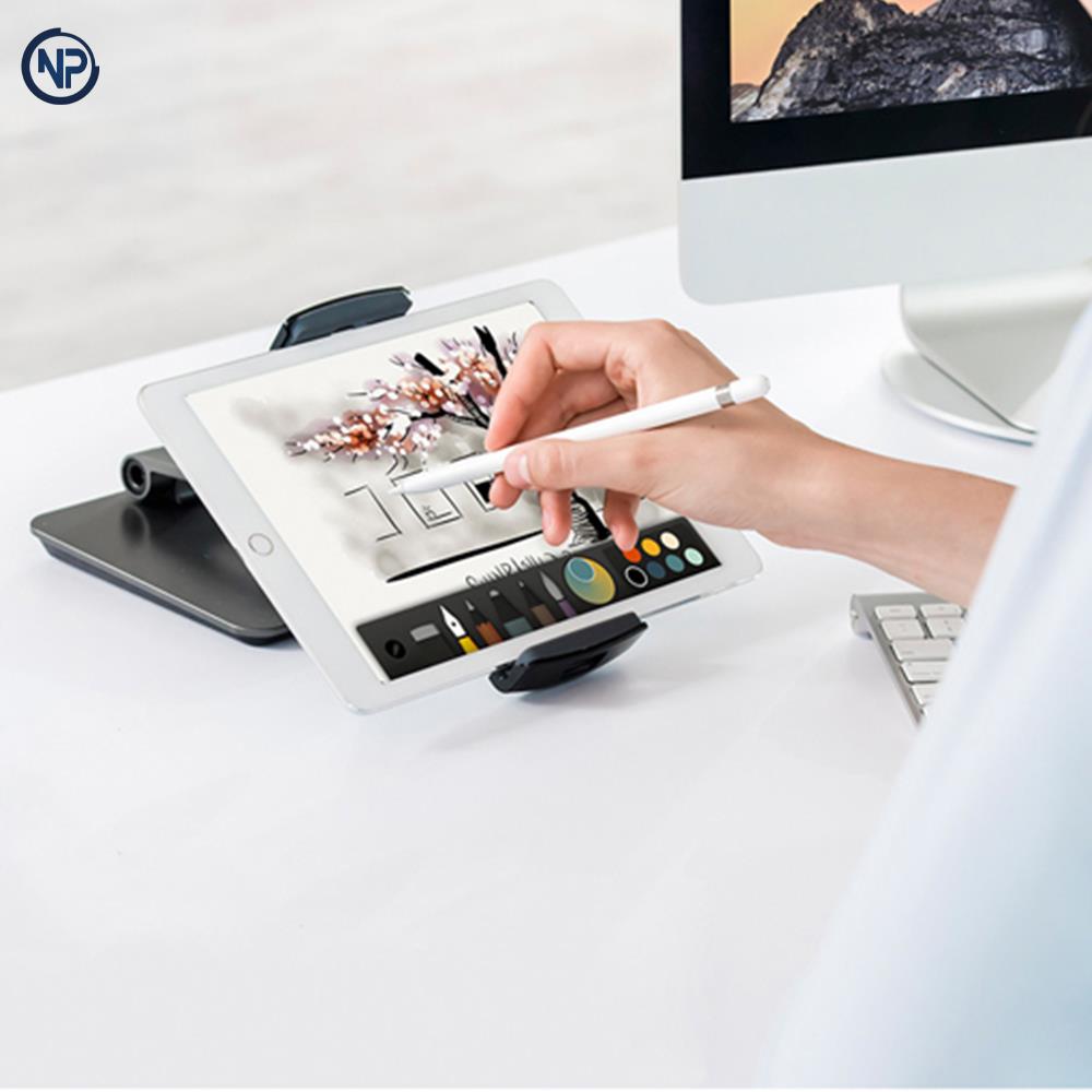 NPO STD20116G 360°Ayarlanabilir Tablet ve Telefon Tutucu Stand Koyu Gri