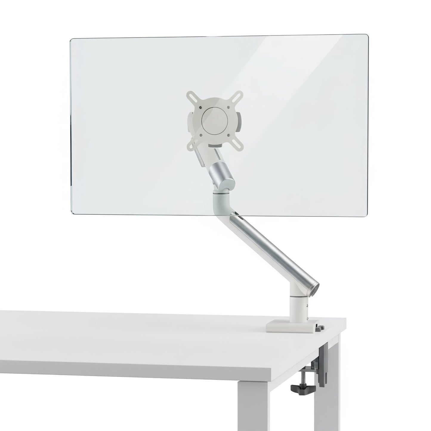 NPO STD49012UW Elysium 17"-32" Ultra Slim Alüminyum 2xUSB Amortisörlü VESA Tekli Monitör Tutucu