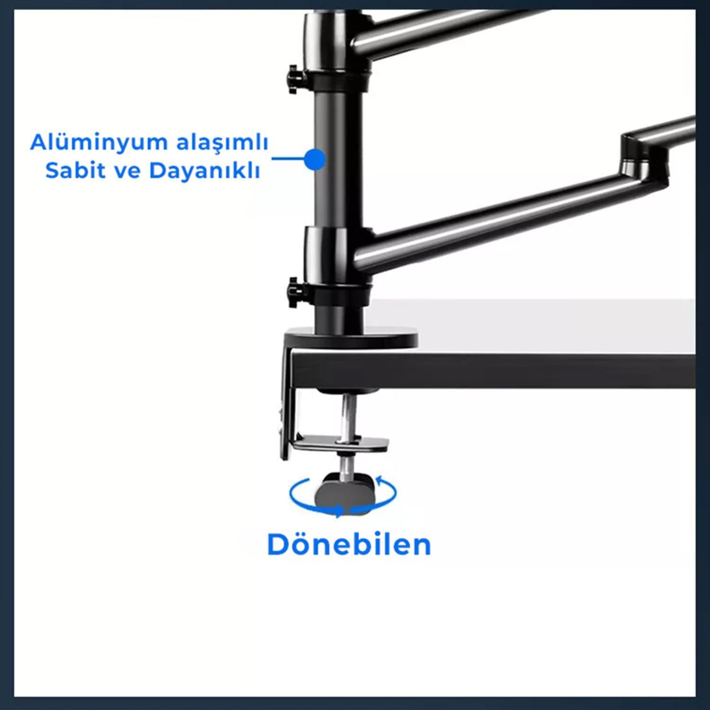 NPO STTF7095B Notebook Stand,Ring Işık,Mikrofon,Tablet/Telefon Tutucu 6 in 1 Canlı Yayın Twitch Seti